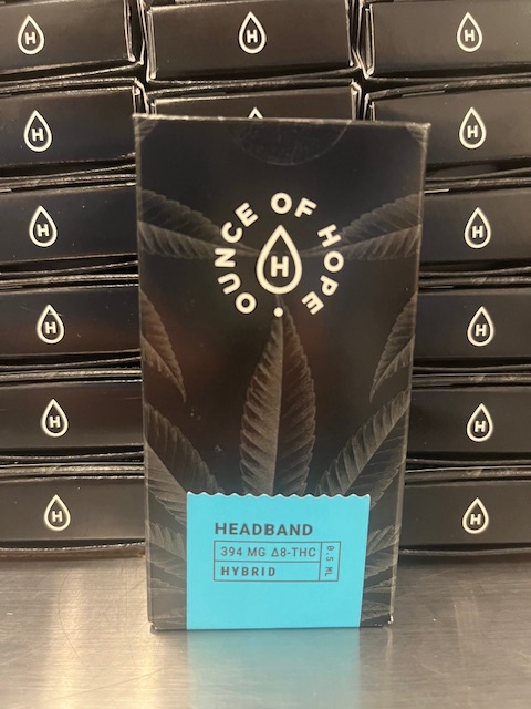 394mg Delta 8 Disposable / Headband